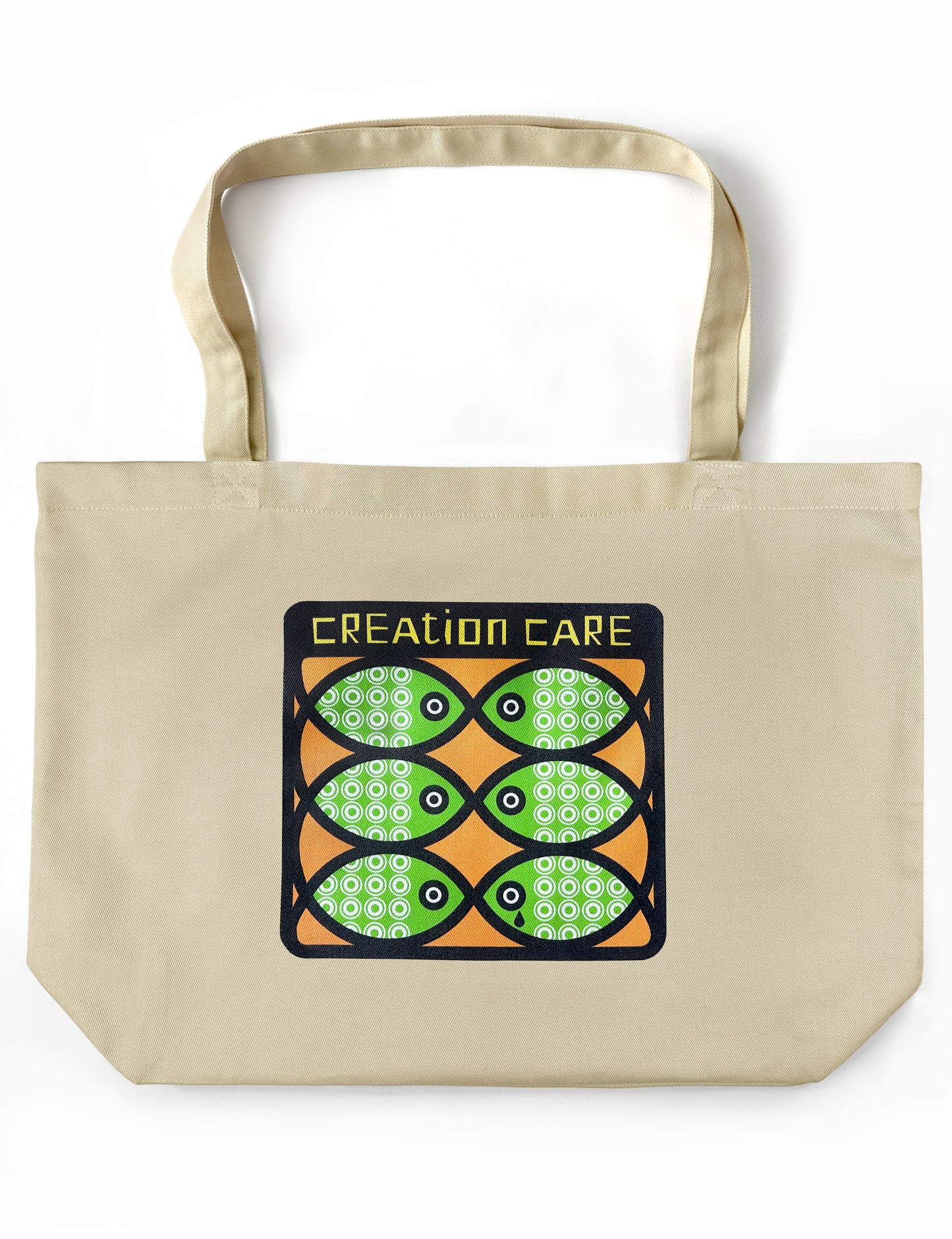 Creation Care Tote, Beige, Large