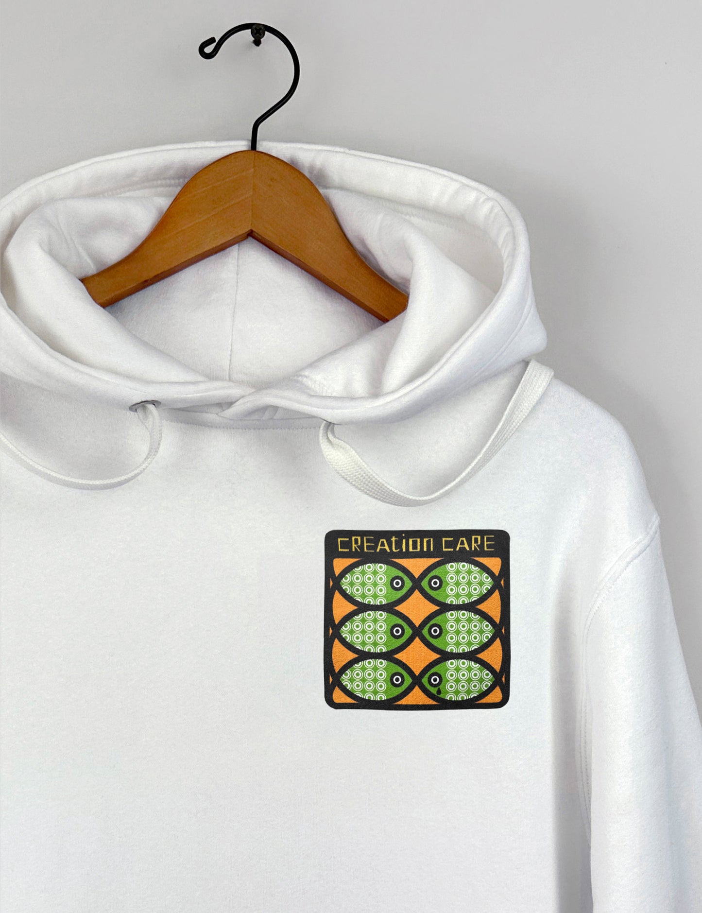 Creation Care Unisex Hoodie, White