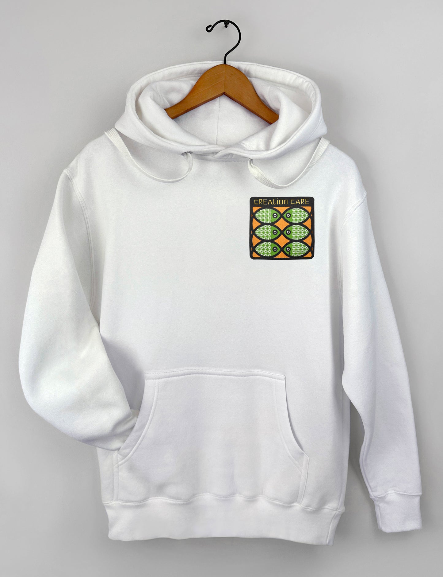 Creation Care Unisex Hoodie, White