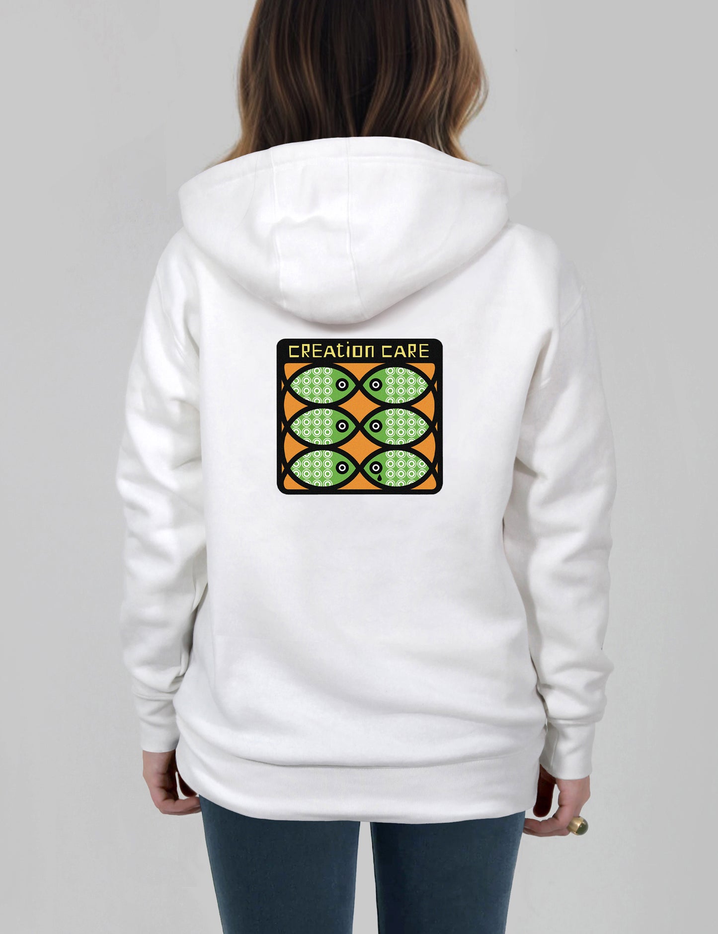 Creation Care Unisex Hoodie, White