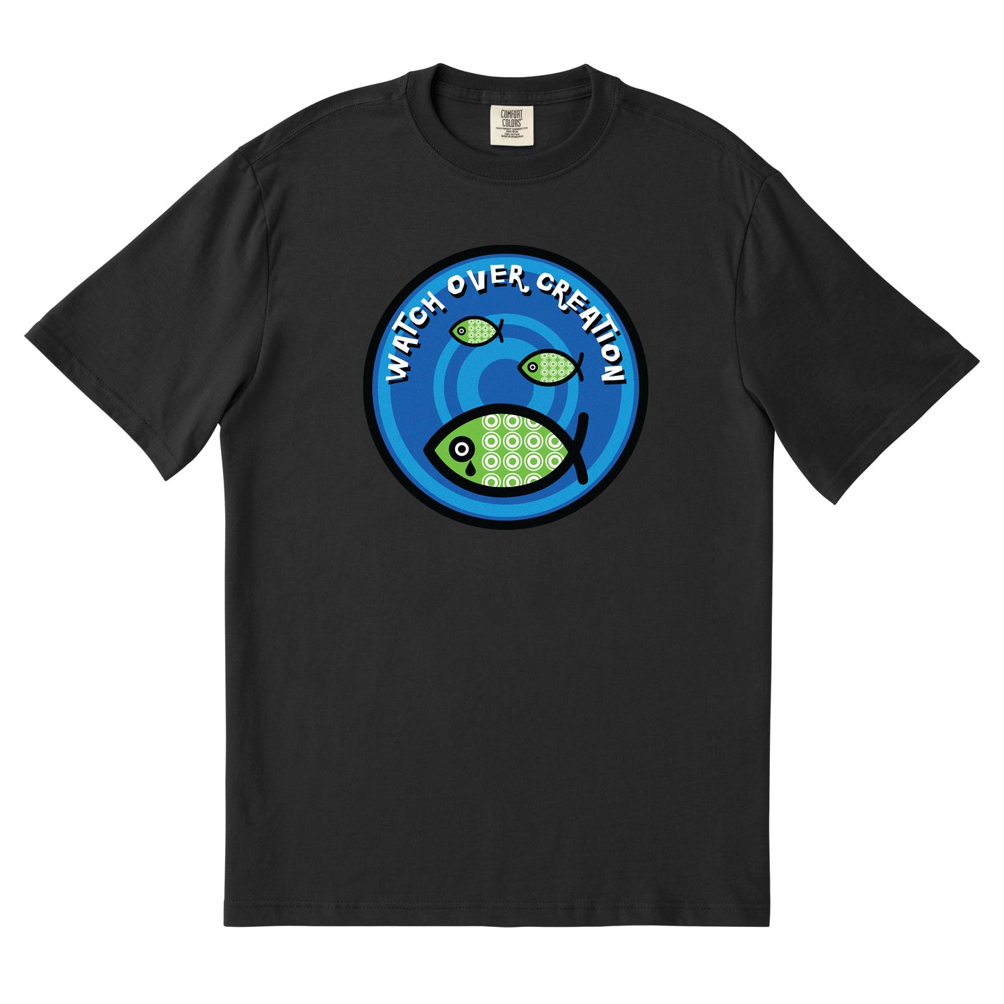 Watch Over Creation Unisex Tee, Black