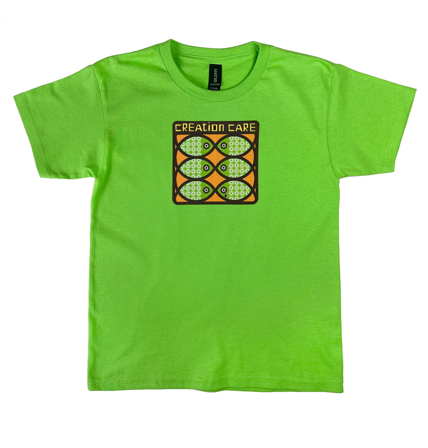 Creation Care Youth Tee, Lime