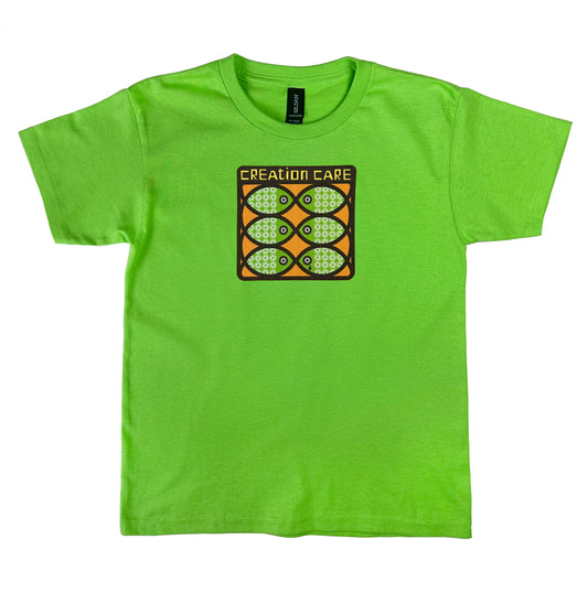 Creation Care Youth Tee, Lime