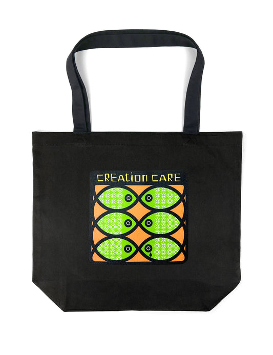 Creation Care Tote, Black, Small
